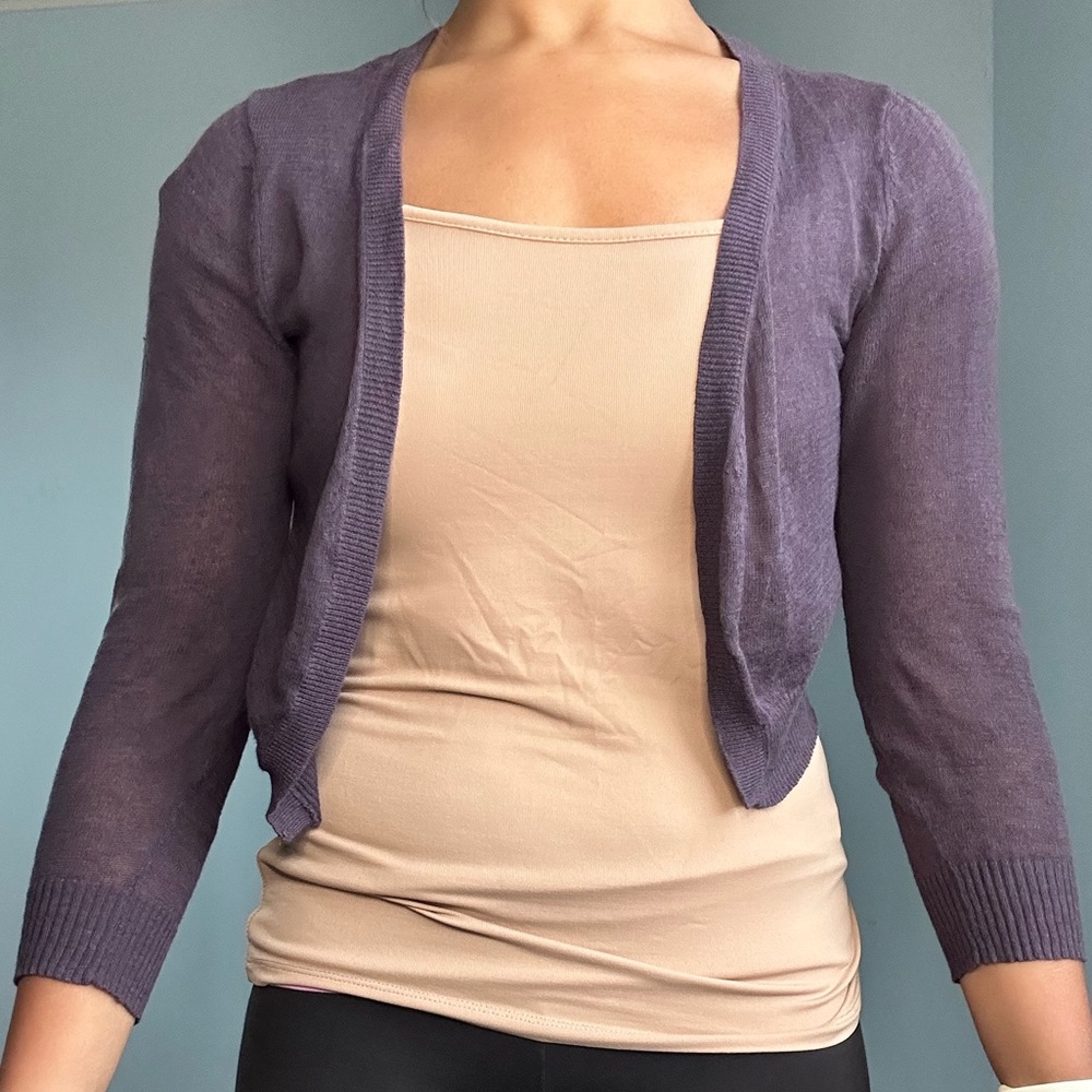 Kimchi blue knit shrug